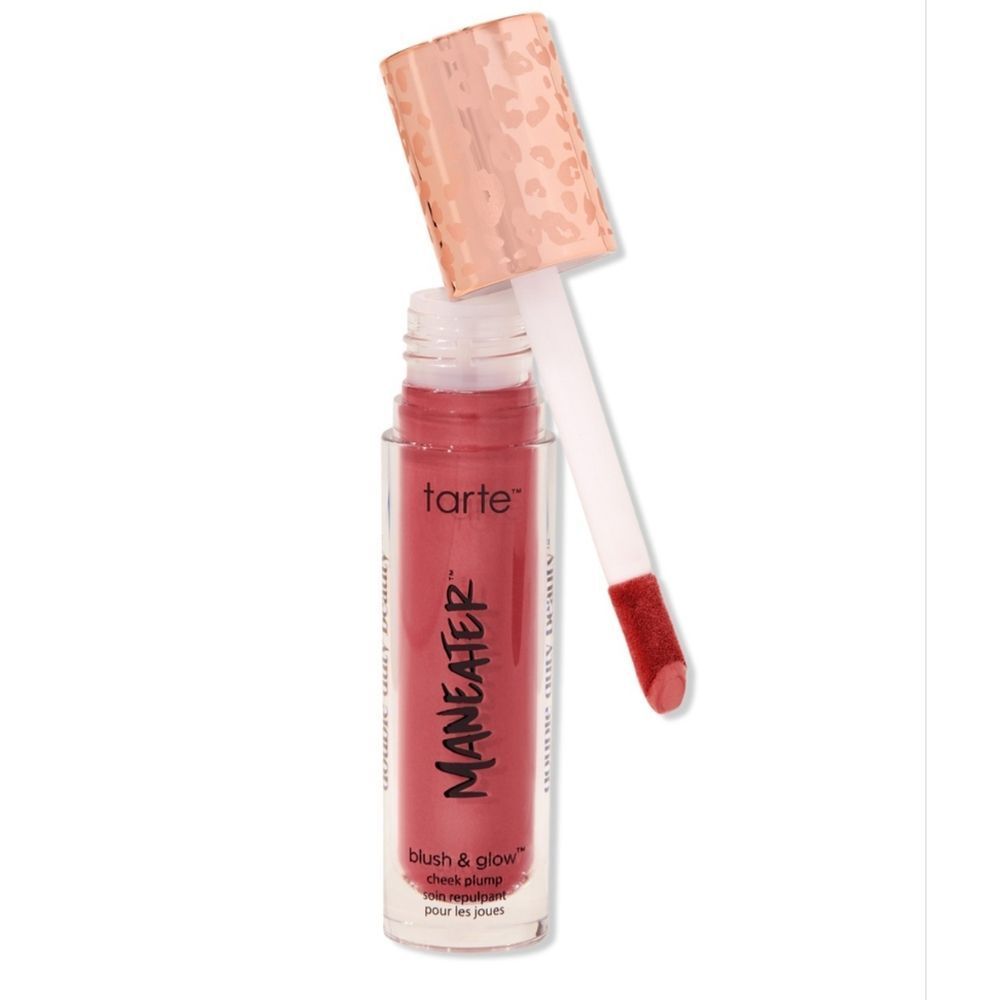Tarte Maneater Blush & Glow Cheek Plump Blush/Highlighter Pink Berry New!